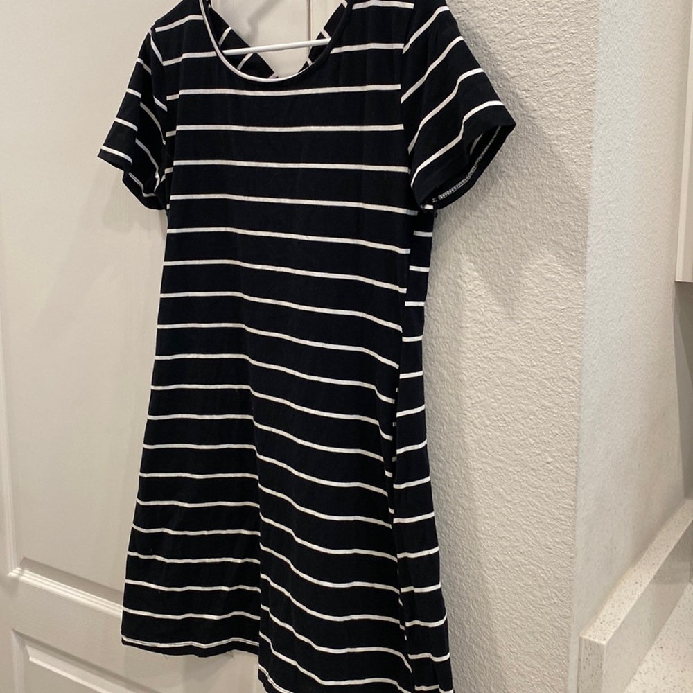 Cross Back Mini dress
